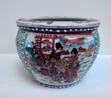 vintage asian mini planter  picture