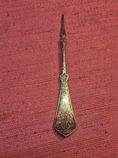 Antique J.R. Sigler Lobster Pick Seafood Fork Art Nouveau Silverplate 5