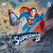 SUPERMAN IV: THE QUEST FOR PEACE Soundtrack 2-CD, La-La Land, Ltd=3000, SEALED picture