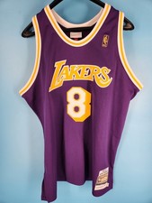 NEW Mitchell & Ness Kobe Bryant 1996-1997 Authentic Lakers Jersey 52(2XL) picture