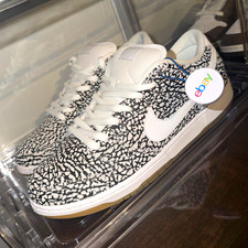 Nike Dunk Low Premium SB Road Skateboarding Shoes Black/White US 12 picture