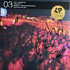 PHISH AUTOGRAPHED LP ON LP 03 VINYL - TREY MIKE JON PAGE picture