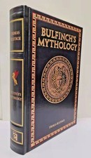BULFINCH'S MYTHOLOGY Thomas Bulfinch Deluxe Leather Bound Gilded Pages Brand NEW picture