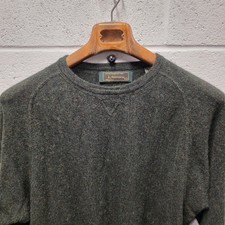 PERU Unlimited XXL 2XL Green  80% BABY ALPACA 20% WOOL Knit Crewneck Sweater picture
