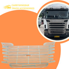 Truck Front Grill for Scania G420 Striped Chrome Stainless steel picture
