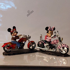 Disney Mickey & Friends Fun on the Open Road Figurines Mickey 17286 Minnie 6655 picture