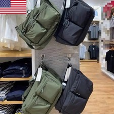 UNIQLO Casual Multi-pocket Messenger Bag Men Women Shoulder Bag Travel Sport Bag picture