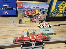 LEGO Town: Airport Shuttle 6399 - 100% Complete with box. Great stickers picture