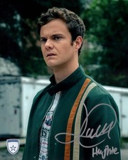 Signed Jack Quaid The Boys Hughie 8x10 w/ Official Pix COA picture
