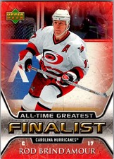 2005-06 Upper Deck #11 Rod Brind'Amour NHL All-Time Greatest Finalist picture