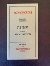Winchester Pocket Catalog of Guns and Ammunition - Collector Reference Copy  picture