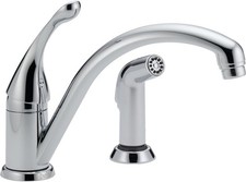DELTA FAUCET 441-DST, 3.20 x 13.40 x 22.00 inches, Chrome picture