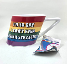 MWA Gaysentials I'm So Gay Slanted Rainbow Mug PHS-USA GS48 With Tag picture