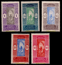 EBS French Dahomey 1913 - Native & Palm Tree - DY ex 43/90 - Mint picture