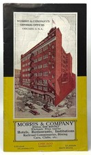 Morris & Co. Special Semi Monthly Wholesale Price List for Hotels, Restaurants.. picture
