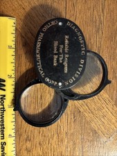 Vintage Ortho Pharmaceutical Dual Folding Pocket Magnifying Glass 1.5