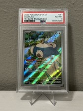 Pokémon Snorlax SVP-051 Scarlet & Violet Black Star Promo PSA 8 picture