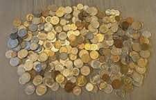 Foreign Coins. From Numerous Travels. Weighs 3 Pounds 6 Ounces. picture