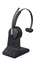 Yealink WH64 Mono Teams Wireless DECT Headset Base Station Microsoft Certified picture