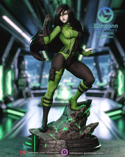 Shego | Villainous Voltage Edition | UNPAINTED | 1/6 Scale Resin Kit picture