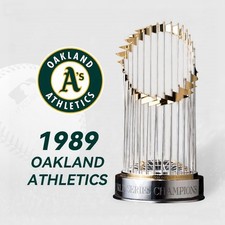 1989 Oakland Athletics World Series Commissioner Trophy Replica MLB Collectible picture