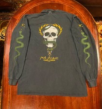 Vintage OG 80's Powell Peralta Mike McGill Skateboard Longsleeve Shirt Tony Hawk picture
