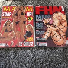 FHM Maxim Magazine Bundle X2 Paris Hilton and Tara Reid Issue 191 picture
