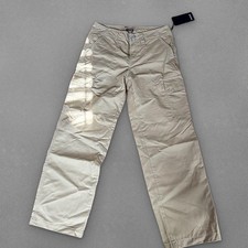 True Religion Cargo Pants Tan Relaxed Fit Y2K Women's 27 picture