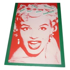 Vintage 1982 Philip-Dimitri Galás Marilyn Monroe ExotiCards Greeting Card picture
