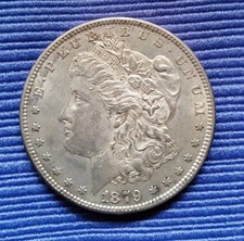 1879‑S 90% Silver Vintage SF Mint Liberty Head Morgan Dollar picture