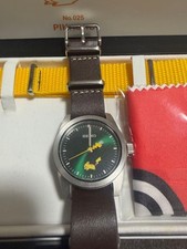 SEIKO Pokemon SCXP177 Pikachu Collaboration Mens Watch Dark Green Dial New picture