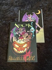 1998 Verotik Glenn Danzig Satanika Halloween Card with Original Holder picture