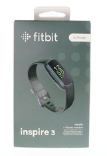 Fitbit Inspire 3 Health and Fitness Tracker Heart Rate Sleep Stress Bands Black picture