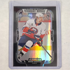 O-Pee-Chee 2025-26 Maxim Shabanov Marquee Rookies #591 Black Rainbow /100 picture