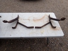 1958 Pontiac Front Bumper Brackets Mount Bonneville Star Chief Chieftan Safari 2 picture