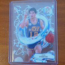 TOPPS 2026 TOPPS SIGNATURE CLASS JOHN STOCKTON UTAH JAZZ FLUIDITY FD-14 picture