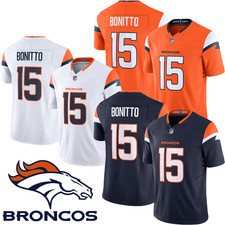 NWT Men's/Youth Broncos #15 Nik Bonitto Game Player Stitched Jersey+- picture