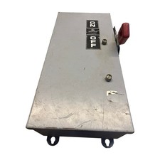 GE THN3362J 60A 3-Pole 600VAC Heavy Duty Safety Switch Disconnect picture