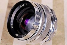 Soviet Lens MIR-1 37mm f2.8 M39 Vintage Wide-Angle lens Grand Prix Brussels picture