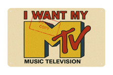 Classic MTV LOGO 80s 90s Music Television Cable Channel Retro 8x12 Metal sign picture