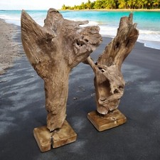 Kinaree Teak Root Wood Root Wood Sculpture Driftwood Figurine Tree Statue picture