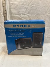 DYNEX  (2)   2 Way Indoor/Outdoor Speaker / DX-SP211 40 Watts New in Box picture