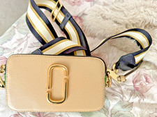 Pre-Owned Marc Jacobs - The Snapshot – J Marc (Beige, white, green) camera bag picture