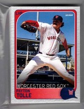 2026 WORCESTER RED SOX TEAM SET 36 CARDS  NEW COMPLETE picture