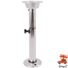 Marine Boat Table Mount - RV Caravan Adjustable Height Table Pedestal  Aluminum picture