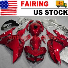 ABS Bodywork Fairing Kit w/Tank Cover For Kawasaki Ninja 500 2024-2026 Candy Red picture
