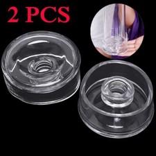 2PC Universal Soft Silicone Replacement Donut Sleeve Cover Fit Penis Pump Vacuum picture