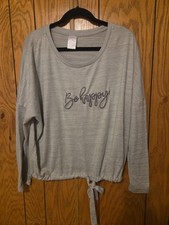 Secret Treasures 'Be Happy' Sleep Top Size Large picture