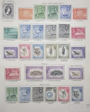 ADEN QEII Scarce 1953-65 Full Sets (SG48/86) - Fine Mounted Mint - £240+ picture