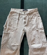 Lioness “Miami Vibe” Low-Rise Baggy Cargo Jeans 100% Cotton picture